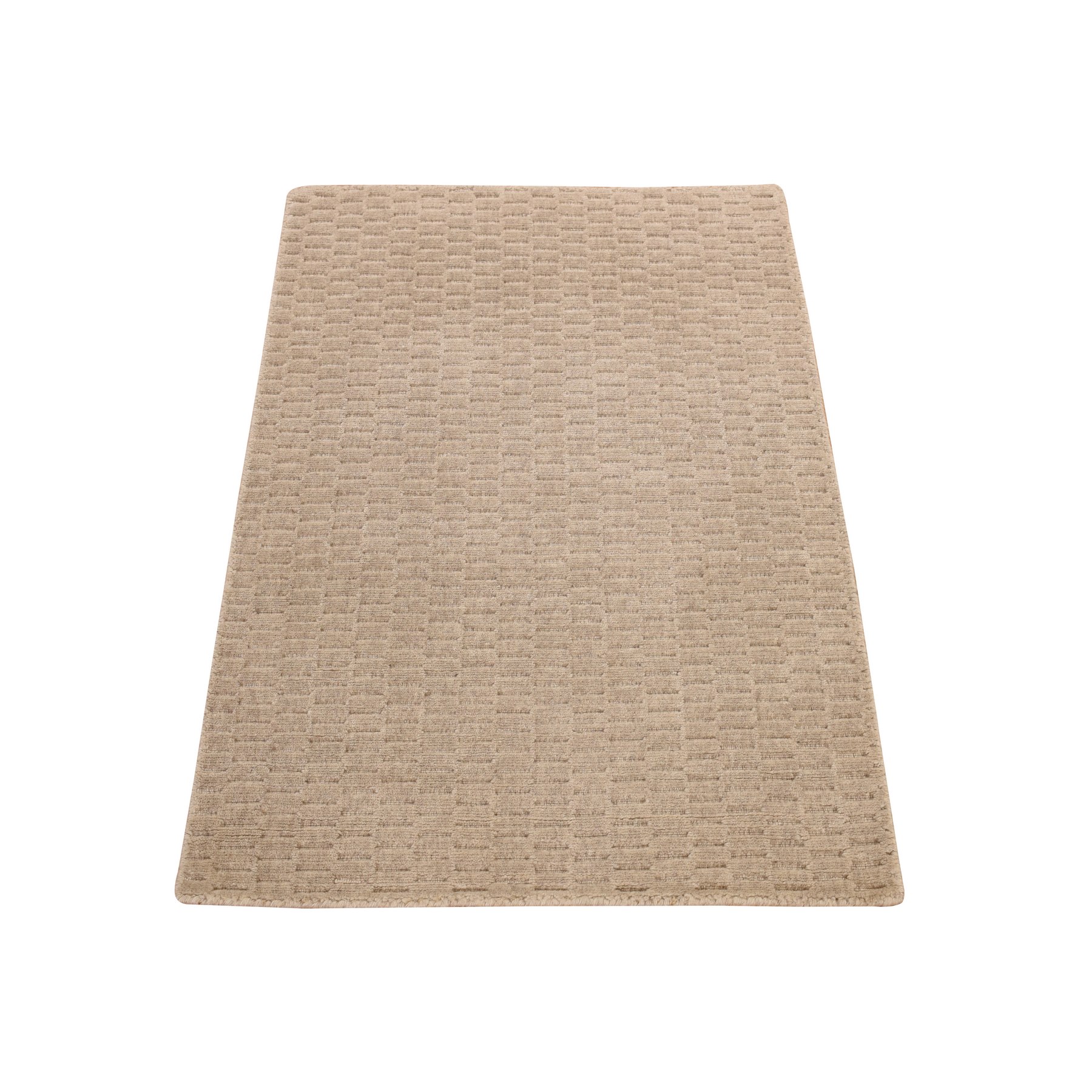 Modern & Contemporary Wool Power-Loomed Area Rug 2'0